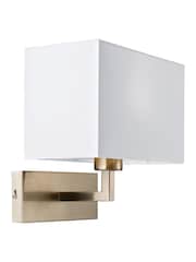 Gallery Home Silver Piccini Wall Light Satin Light - Image 1 of 1