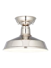 Gallery Home Silver Darnell 1 Ceiling Light - Image 4 of 5