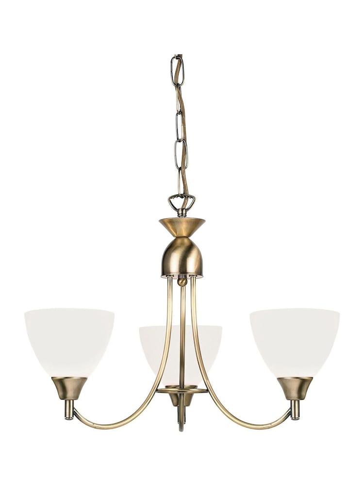 Gallery Home Antique Brass Alder 3 Pendant Light - Image 1 of 1