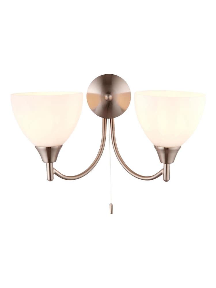 Gallery Home Brass Alder 2 Antique Wall Light - Image 1 of 1 Gallery Home Brass Alder 2 Antique Wall Light - Image 1 of 1
