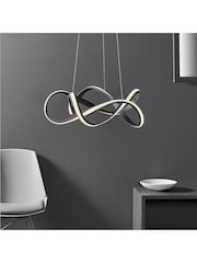 Gallery Home Coffee White Synchrony Pendant Light - Image 2 of 7