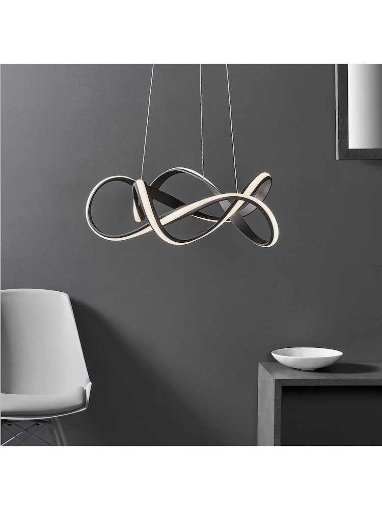 Gallery Home Coffee White Synchrony Pendant Light - Image 2 of 7