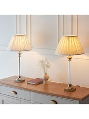 Gallery Home Brass Ashbury Antique Table Light - Image 1 of 6