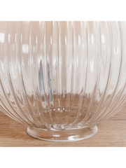 Gallery Home Clear Korella 5 Pendant Light Antique Glass Table Lamp - Image 4 of 7