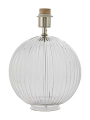 Gallery Home Clear Korella 5 Pendant Light Antique Glass Table Lamp - Image 7 of 7