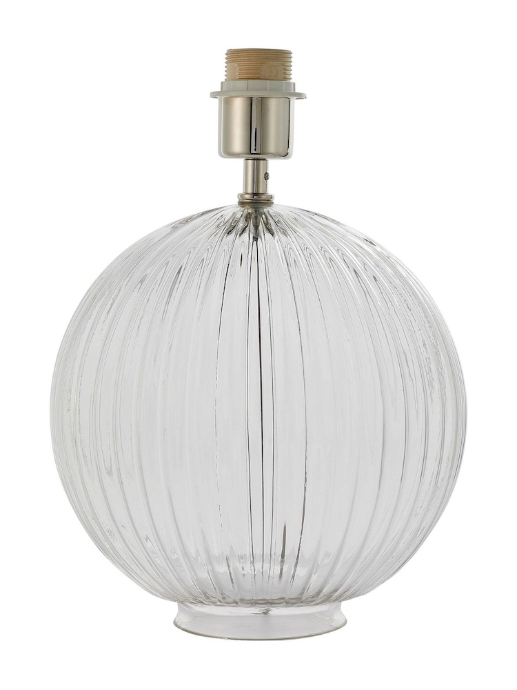 Gallery Home Clear Korella 5 Pendant Light Antique Glass Table Lamp - Image 7 of 7