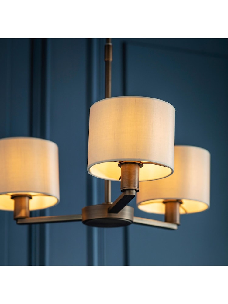 Gallery Home Antique Bronze Dalvin 3 Pendant Light - Image 1 of 7 Gallery Home Antique Bronze Dalvin 3 Pendant Light - Image 1 of 7