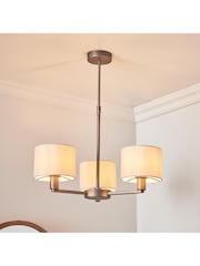 Gallery Home Antique Bronze Dalvin 3 Pendant Light - Image 3 of 7