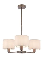 Gallery Home Antique Bronze Dalvin 3 Pendant Light - Image 7 of 7