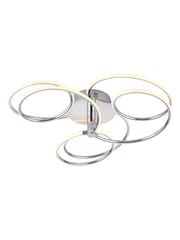 Gallery Home Chrome Eternity Ceiling Light 600mm - Image 1 of 5