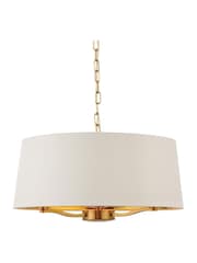 Gallery Home Brushed Gold Harvey Pendant Light - Image 7 of 8