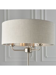 Gallery Home Natural Harrington 3 Floor Light Chrome - Image 3 of 7