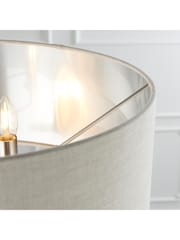 Gallery Home Natural Harrington 3 Floor Light Chrome - Image 5 of 7