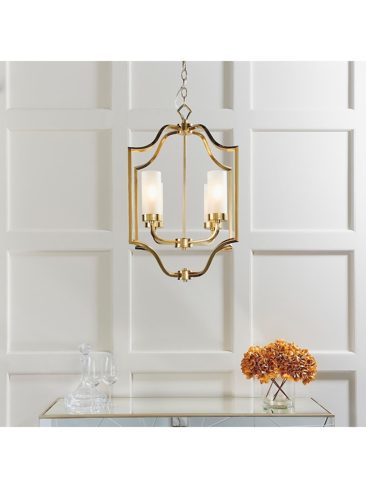Gallery Home Brass Eden Pendant Light - Image 1 of 8