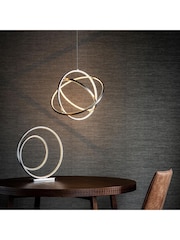 Gallery Home Silver Eternal Touch Table Lamp - Image 1 of 7