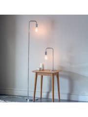 Gallery Home Chrome Ruben Table Lamp - Image 1 of 7