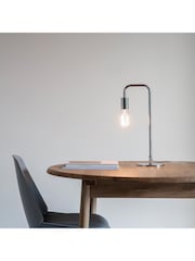 Gallery Home Chrome Ruben Table Lamp - Image 3 of 7