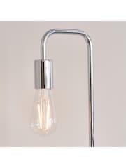 Gallery Home Chrome Ruben Table Lamp - Image 5 of 7