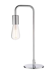 Gallery Home Chrome Ruben Table Lamp - Image 6 of 7