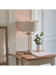Gallery Home Natural Harrington Linen Table Light - Image 2 of 7