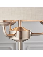 Gallery Home Natural Harrington Linen Table Light - Image 4 of 7