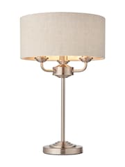 Gallery Home Natural Harrington Linen Table Light - Image 7 of 7