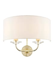 Gallery Home Brass Nixon Wall Light Brushed Brass - Image 1 of 1