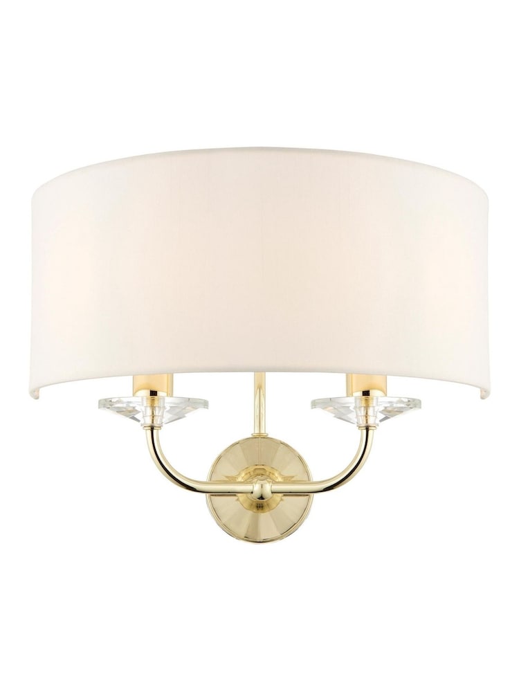 Gallery Home Brass Nixon Wall Light Brushed Brass - Image 1 of 1