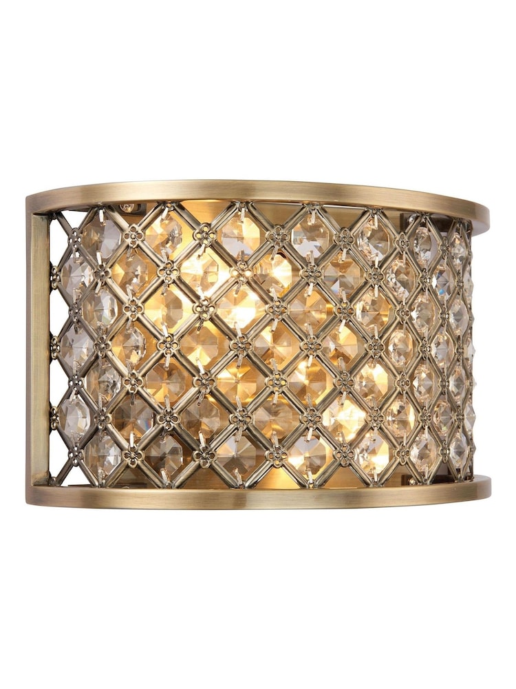 Gallery Home Brass Hudson Wall Light Antique 255mm - Image 7 of 7