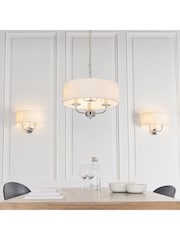 Gallery Home Silver Nixon 3 Pendant Light - Image 2 of 8