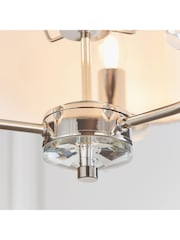 Gallery Home Silver Nixon 3 Pendant Light - Image 7 of 8