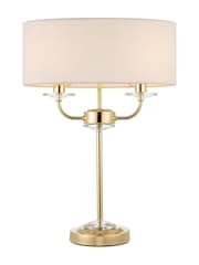 Gallery Home Brass Nixon Brushed Table Lamp - Image 1 of 1