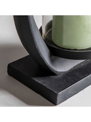 Gallery Home Black Harlan Candle Holder Large - Image 3 of 6