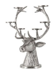 Gallery Home Grey Hartwell Candelabra Aluminium - Image 5 of 6