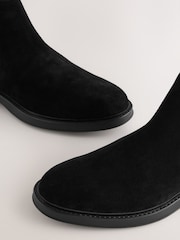 Svart - Semsket skinn Chelsea Støvler - Bilde 6 av 7