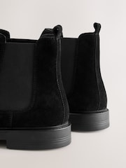 Svart - Semsket skinn Chelsea Støvler - Bilde 7 av 7