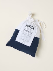 FatFace 2 Pack Plain T Shirt - Imagen 9 de 9
