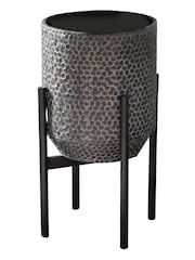Gallery Home Black Amery Metal Medium Planter - Image 2 of 2
