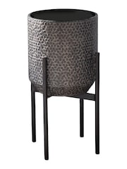 Gallery Home Black Amery Metal Large Planter - Image 3 of 3