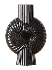 Gallery Home Black Cameron Vase - Image 2 of 2