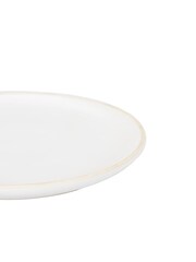 Gallery Home Set of 4 White Honeycomb Sideplates - Image 5 of 6