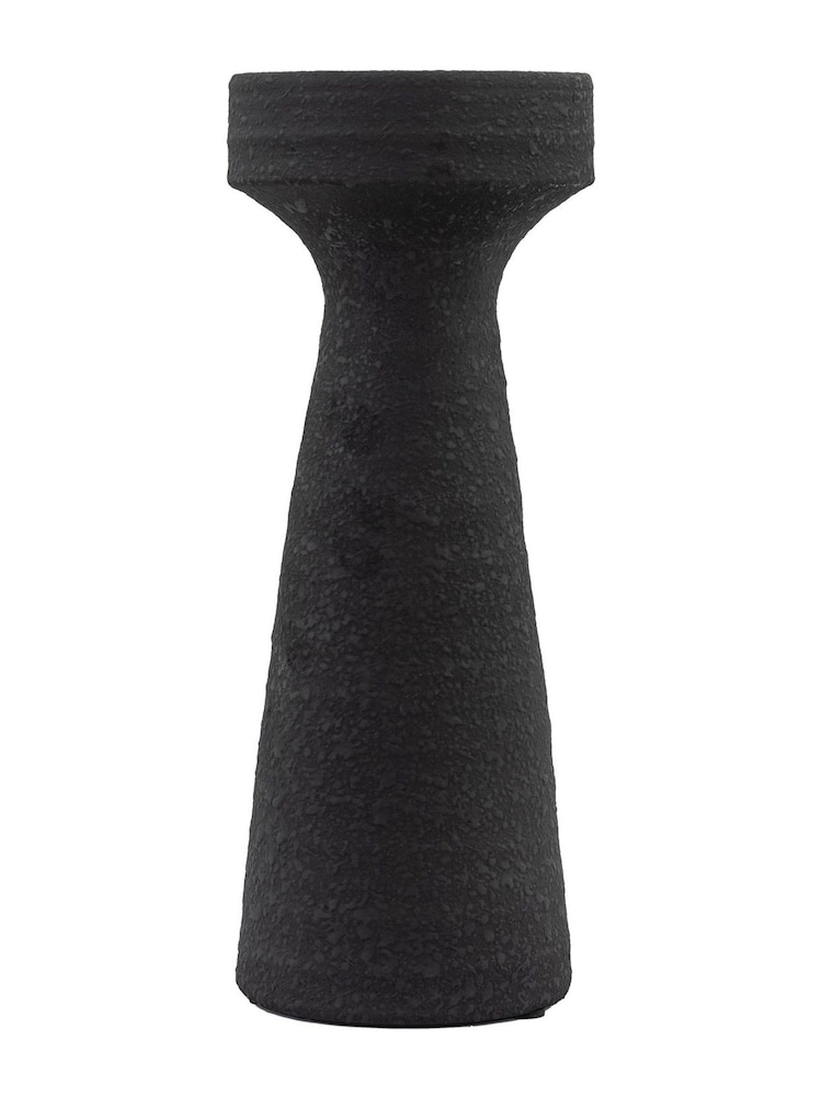 Gallery Home Black Lollie Pillar Holder - Image 1 of 2