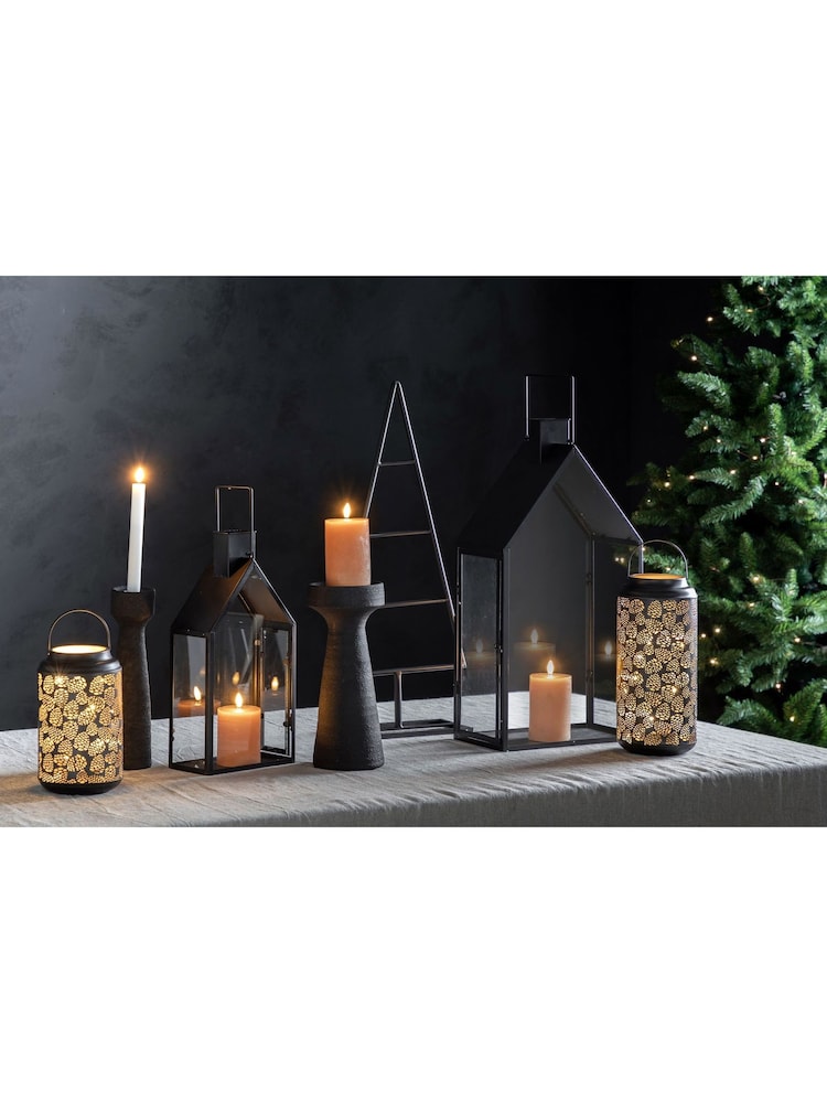 Gallery Home Black Lollie Pillar Holder - Image 2 of 2