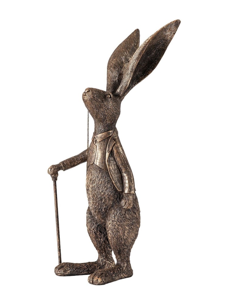 Gallery Home Bronze Chancellor Hare Bronze Ornament - Image 4 of 4 Gallery Home Bronze Chancellor Hare Bronze Ornament - Image 4 of 4