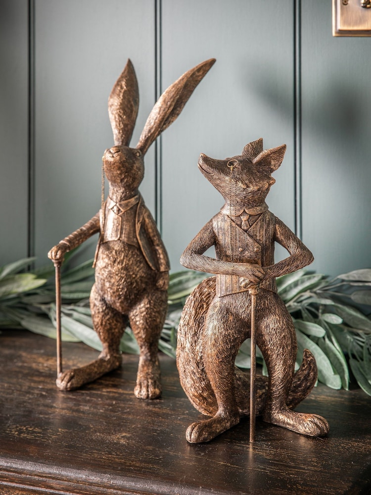 Gallery Home Bronze Chancellor Fox - Image 1 of 4