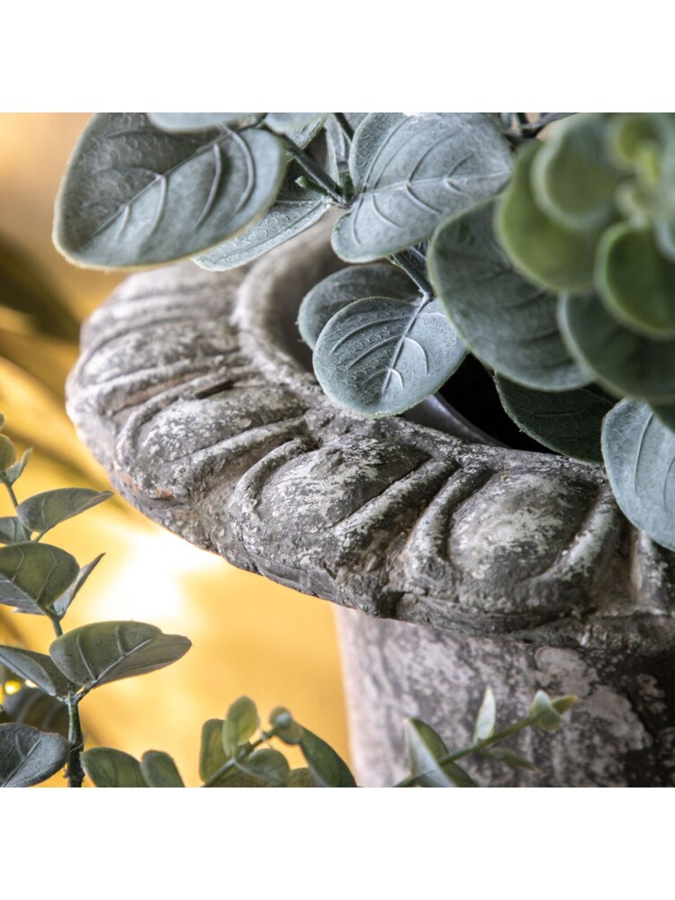 Gallery Home Grey Ashbourne Urn Aged Planter - Image 2 of 4