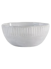 Gallery Home 4 Pack Cream Earthy Ridged Bowls - Image 3 of 3
