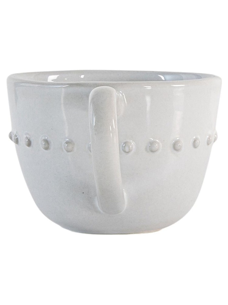 Gallery Home 4 Pack Cream Earthen Beaded Mug - Image 4 of 4