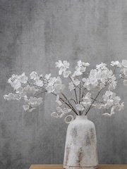 Gallery Home White Nori Bottle Small Vase - Image 1 of 4