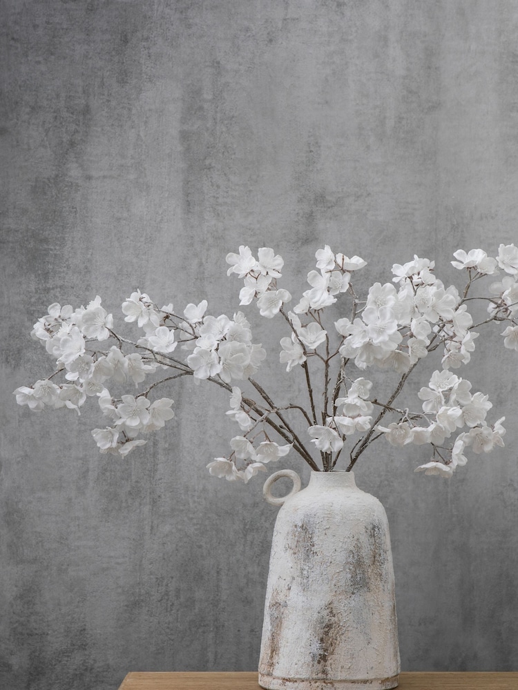 Gallery Home White Nori Bottle Small Vase - Image 1 of 4
